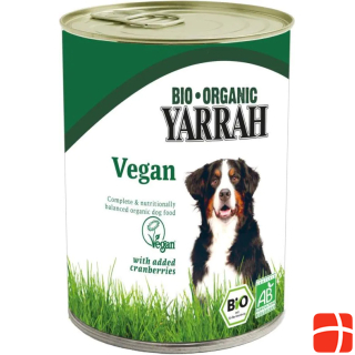 Yarrah Dog food chunks Vega in a can organic