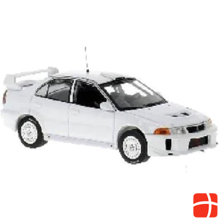 IXO Models Mitsubishi Lancer EVO V Rally Spec, matt white
