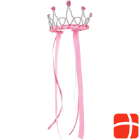 Creative Education Crown with pink ribbons