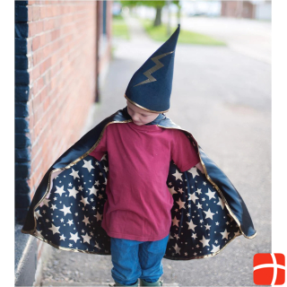 Creative Education Reversible cape wizard with hat