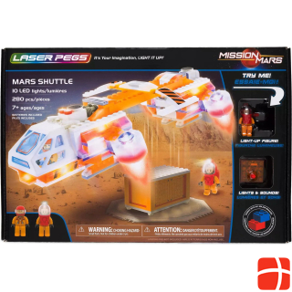 Laser Pegs Building blocks - Mars Shuttle