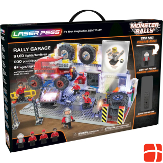 Laser Pegs Monster Rally Garage