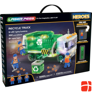 Laser Pegs Recycle Truck