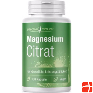 Effective Nature Magnesium citrate