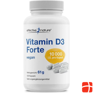 Эффективный природный витамин D3 Форте