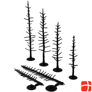 Woodland Scenics Conifers, гибкие, 44 шт. 10-15 см