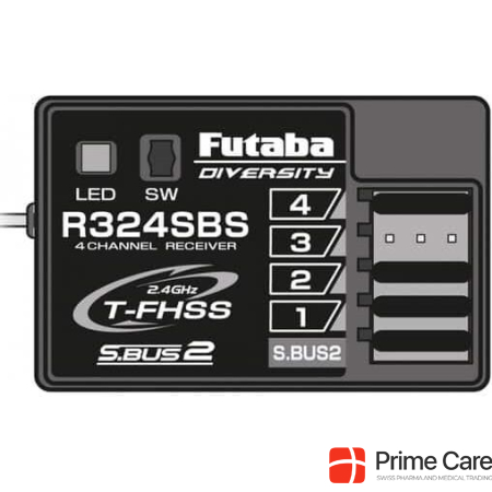 Futaba Receiver R324SBS 2.4 GHz T-FHSS