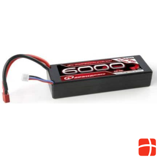 Robitronic LiPo Pack Competition 6000 2S-2P 50C 7.4 V Hardcase