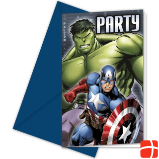 FT Invitation cards Mighty Avengers