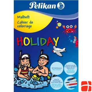 Pelikan Coloring book Holiday 25200027 blue, 120g pages
