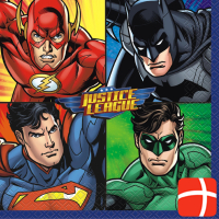 Салфетки LCA Супергерои Лига Справедливости