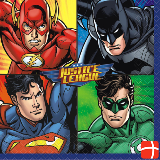 LCA Napkins superheroes Justice League