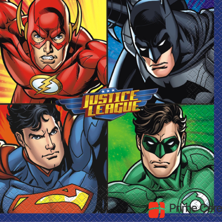 LCA Servietten Superhelden Justice League