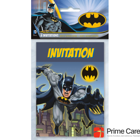 LCA Einladungskarten Batman