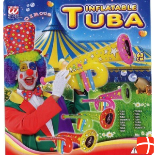 Fortura Tuba Trumpet Clown Inflatable