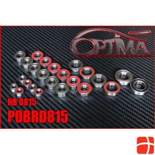 6MIK Waterproof ball bearing set for HB D817 (24pcs)