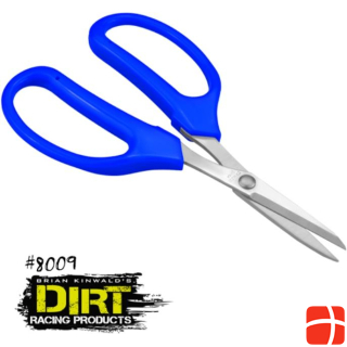 JConcept Dirt Cut - Precision straight scissors, stainless steel – blue