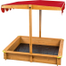 TecTake Sandpit with adjustable roof
