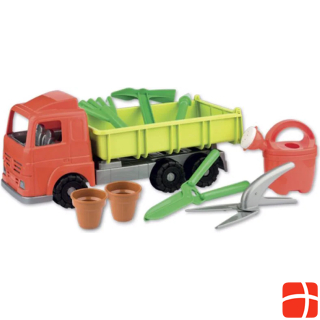 Androni Tipping trolley with garden tools