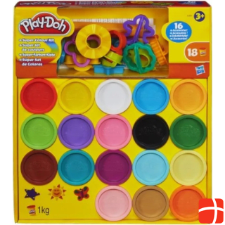 Набор красок Hasbro Play-Doh Super с аксессуарами
