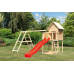 Karibu Play tower Frieda with extension, slide and climbing frame