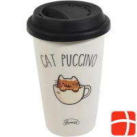 NoName Mug Take Away Cat Puccino