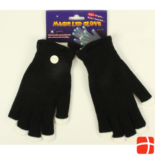 FT Schwarze LED Handschuhe