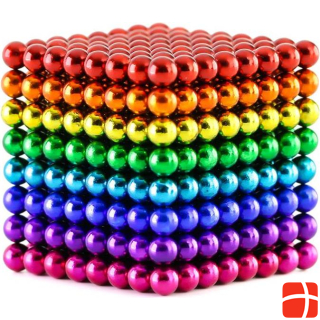 Магнитные шарики Neoballs Rainbow - Tesseract Cassette