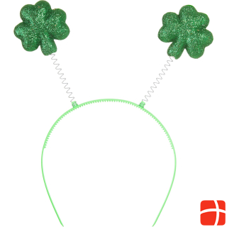 Dressforfun St. Patrick’s Day Kopfschmuck glitzernde Kleeblätter