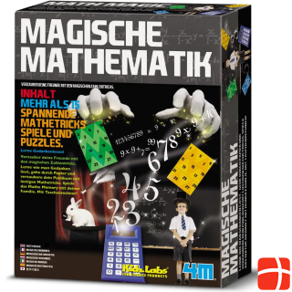 4M KidzLabs Magic Math 15 трюков, головоломок и игр