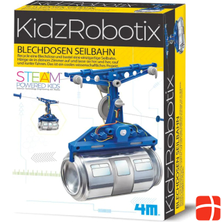 4M Tin can ropeway KidzRobotix