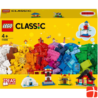LEGO Bausteine bunte Häuser