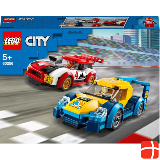 LEGO Rennwagen-Duell