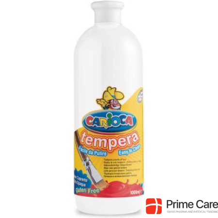 Carioca Tempera paints 1000ml 3383 white