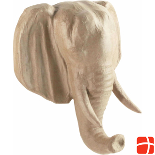 Décopatch Cardboard trophy 35 x 31 x 17 cm elephant