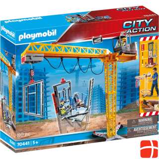 Радиоуправляемый строительный кран Playmobil с компонентом