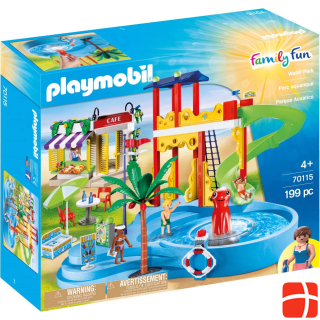 Playmobil Aquapark with cafe