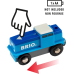Brio Blue battery freight locomotive