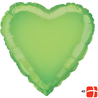 Unique Heart balloon green lime