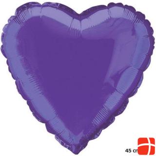 Unique Heart Balloon Purple