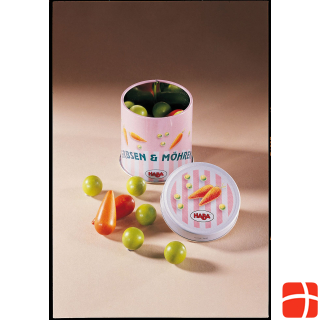 Haba Tin of peas and carrots