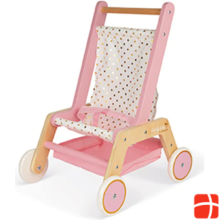 Janod Doll Buggy Candy Chic