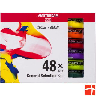 Amsterdam Acrylfarbe Standard 48 Tuben à 20 ml