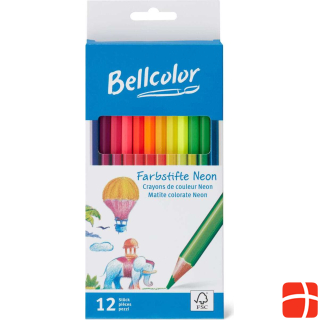 Неоновые цветные карандаши Bellcolor