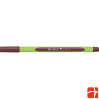 Schneider Fineliner Line-Up 0.4 mm, dark brown, 10 pieces