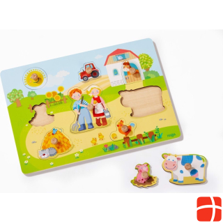 Haba Grasping puzzle On the farm