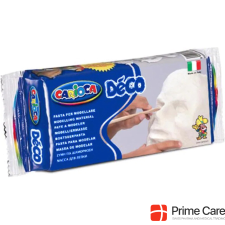 Carioca Modeling clay Déco 500 g White
