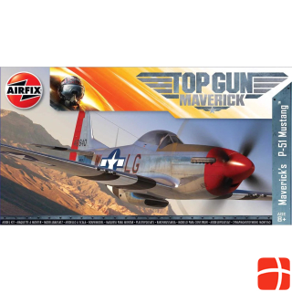 Airfix Kit Top Gun Maverick s P-51D Mustang 1:72