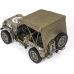 D-Power Modellbau-Verdeck Willys Jeep 1:6