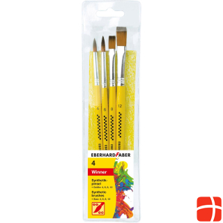 EberhardFaber Synthetic brush set, 4 pieces